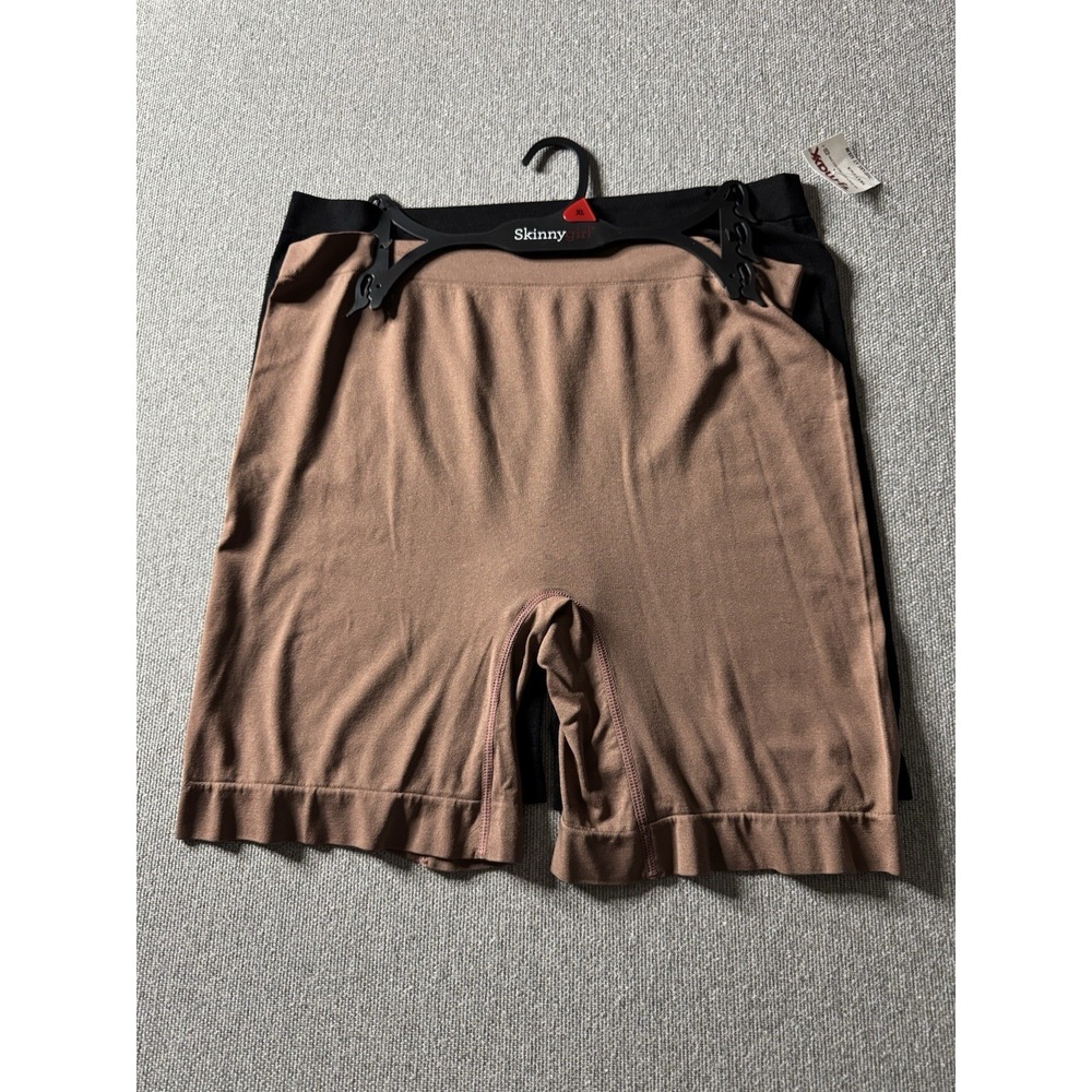 Skinnygirl Shaping Shorts XL Seamless Girl Short 2 Pack Targeted Tummy Control